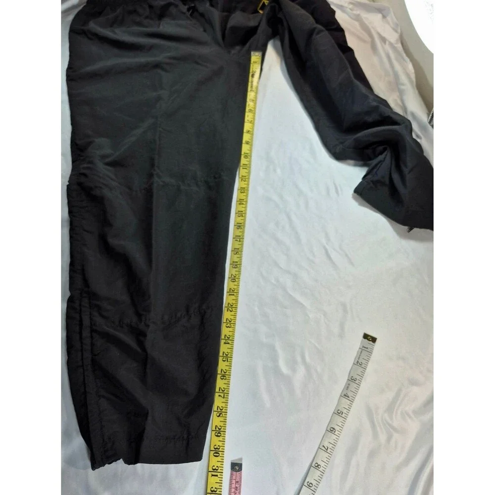 US Army Black APFU Physical Fitness Training Pants Mens Large Regular Military